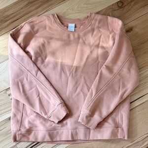 Everyday peach Crewneck Sweatshirt.